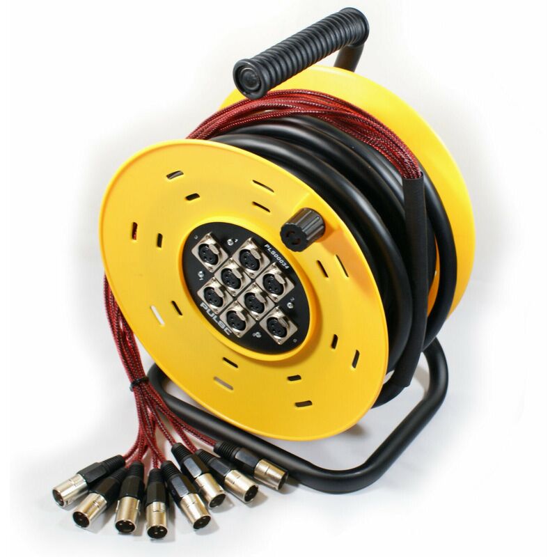 YELLOW CABLE ADAPTATEUR XLR MALE XLR MALE - LOT DE 2