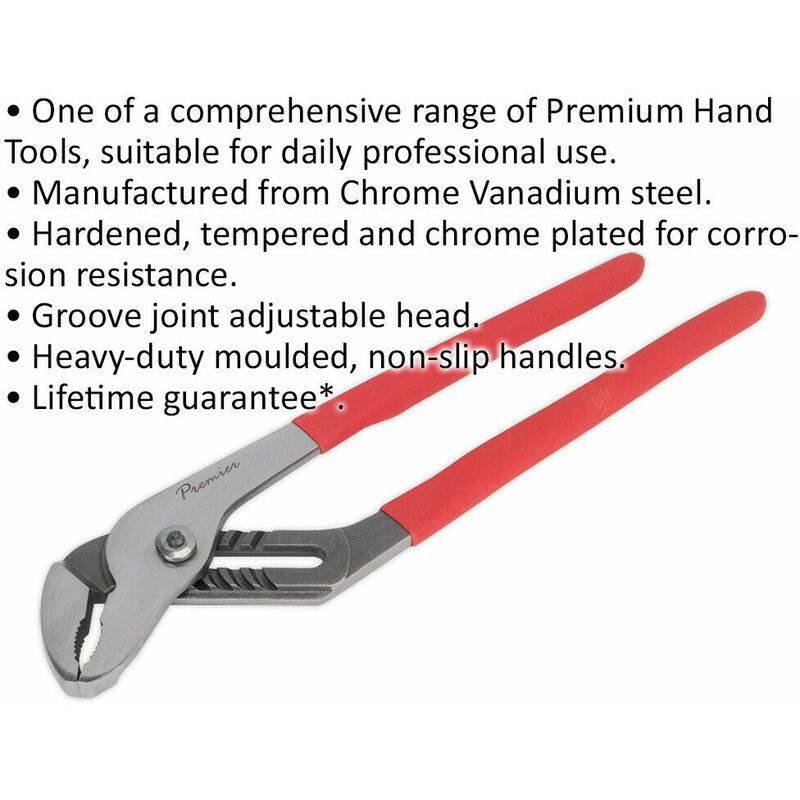 Water Pump Groove Joint Plier PVC Pattern, Hand Tools & Pliers