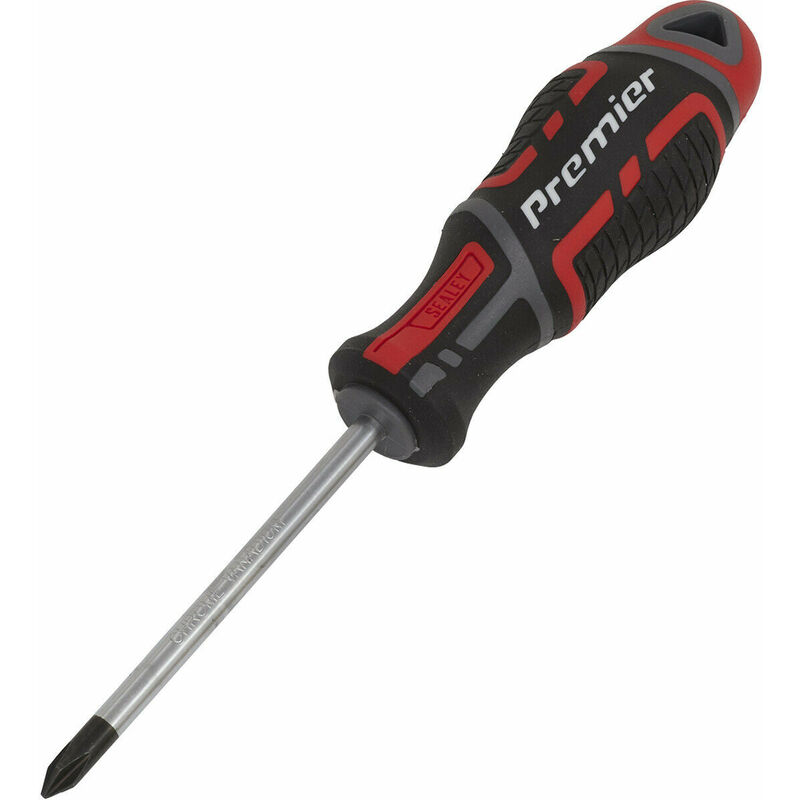 PREMIUM Phillips 1 x 75mm Screwdriver - Ergonomic Soft Grip 