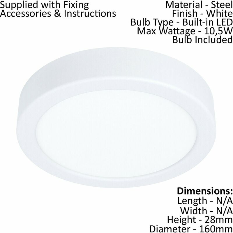 Philips led ceiling light deals 10 watt