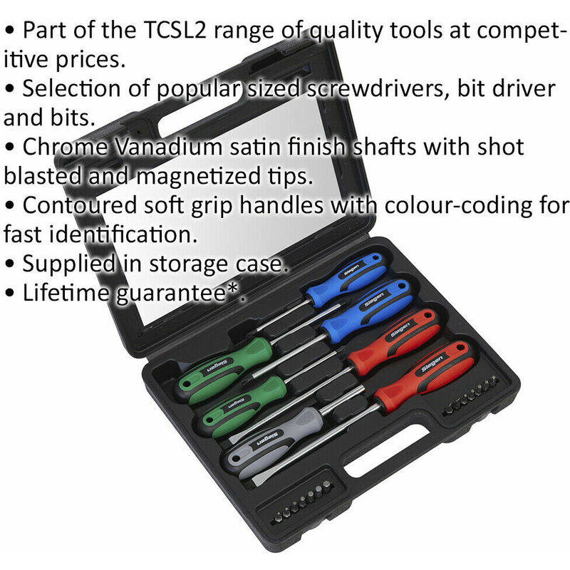 50pc Screw Driving Kit with Bit Grip™