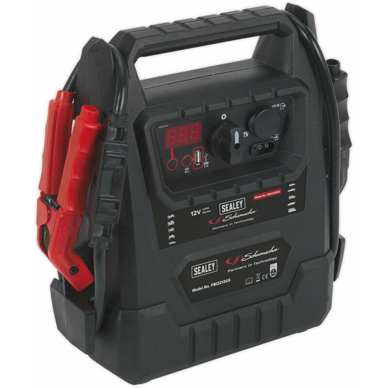 2300A Emergency Jump Starter - Car Battery Jump Start Charge - DEKRA  Approved