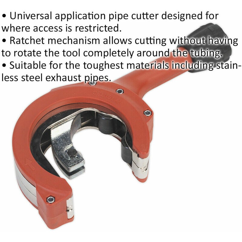 Sealey exhaust pipe store cutter ratcheting