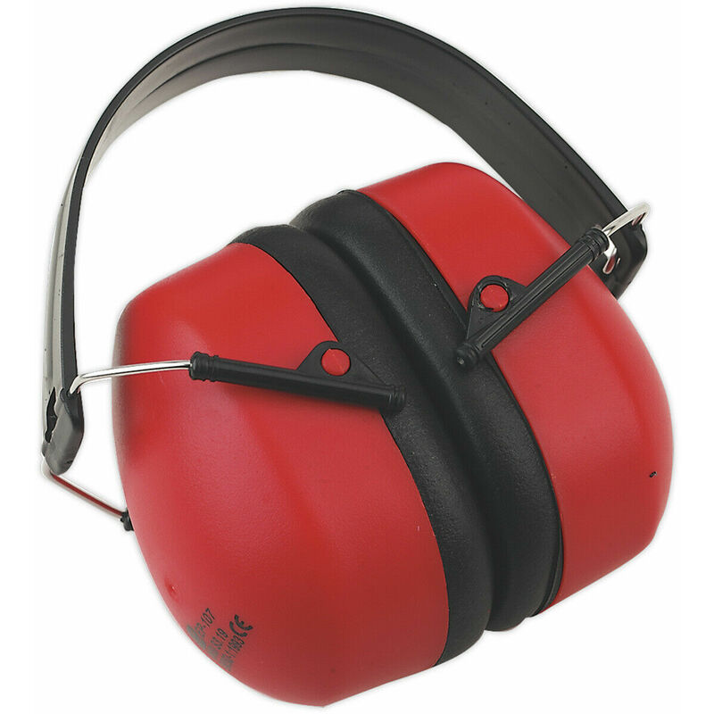 Folding Ear Defenders - Adjustable Swivel Cups - Worksite Hearing