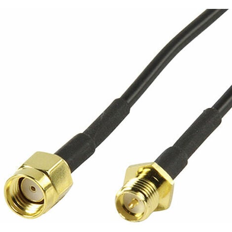 M Sma Reverse Polarity Male To Female Cable Wifi Router Antenna Extension