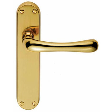 Carlisle Brass - Victorian Scroll Lever Latch Door Handles and 64mm Mortice  Tubular Latch Set for Interior Doors (Polished Brass) : : DIY &  Tools