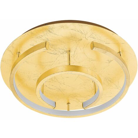 Ceiling lights deals gold colour