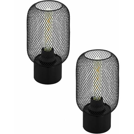 Wire mesh deals table lamp