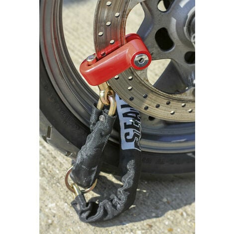 Chain Padlock Python For Motorcycle Bikes Of 18mm x 1 Metre Anti