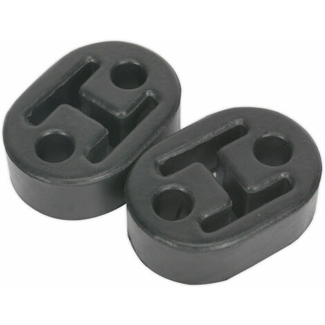 2 PACK Rubber Exhaust Mount - 60mm x 41mm x 20mm - Anti Vibration ...