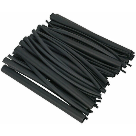 72 Piece Heat Shrink Tubing Assortment - Dual Walled - 200mm - Adhesive ...