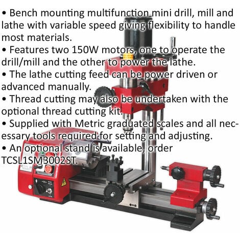 Sealey on sale mini lathe