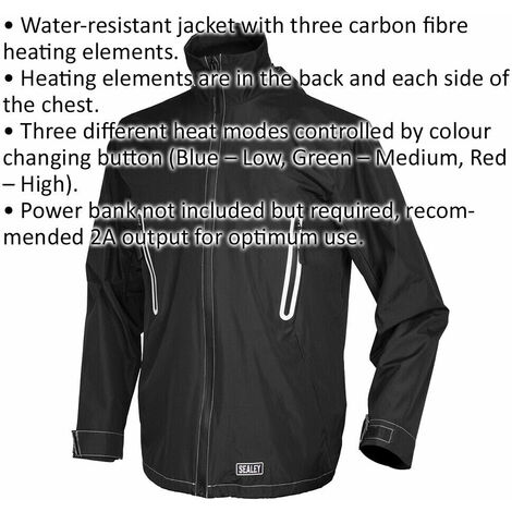 Heating element for on sale jacket