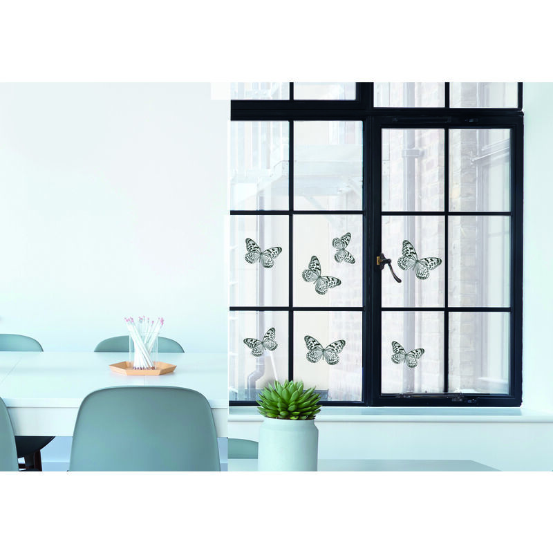Stickers transparents pour vitres et fenêtres
