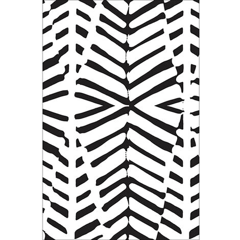 Sticker réfrigérateur et lave vaisselle, zébrure design sauvage élégance déco, 75 cm X 49 cm (1/4)