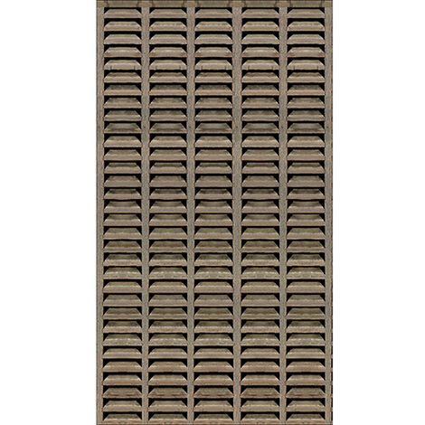 Sticker réfrigérateur et lave vaisselle, volet en bois effet trompe l'oeil, 180 cm X 100 cm