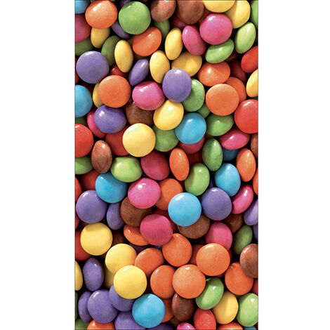 Sticker réfrigérateur et lave vaisselle, choco delight gourmandise sucrée plaisir cacao déco, 180 cm X 100 cm (1/2)