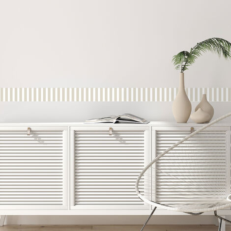 Frise décorative adhésive, greige, la frise est le détail de bon goût, 10 cm X 300 cm