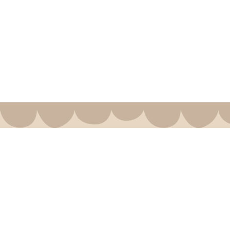 Frise Adhésive Murale Rose – 9 Cm X 300 Cm – Décoratif, Festonné, Fabriqué En France