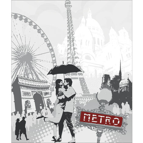 Coffret De 5 Pièces De 2 Euros Colorées Paris - Tour Eiffel, Arc De Triomphe, Notre-Dame, 2023