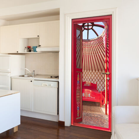 Sticker Porte Décoration Foret