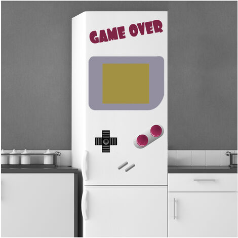 Sticker mural Game Boy Vintage, autocollant déco 48x48cm (1/2)