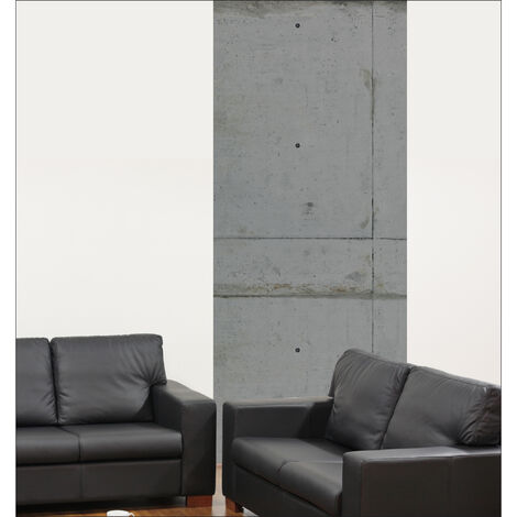 Papier peint intissé industriel vintage, 96 cm X 250 cm, décoratif et tendance pour murs, unique et spécial. (1/2)