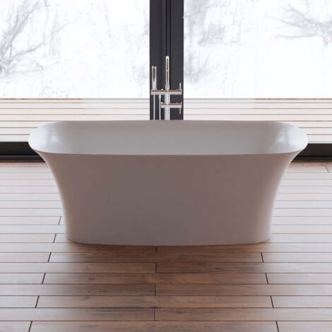 Vasca freestanding - Bliss 170 blanche - Bianco - 170 x80 x58 cm, by SPALINA (1/5)
