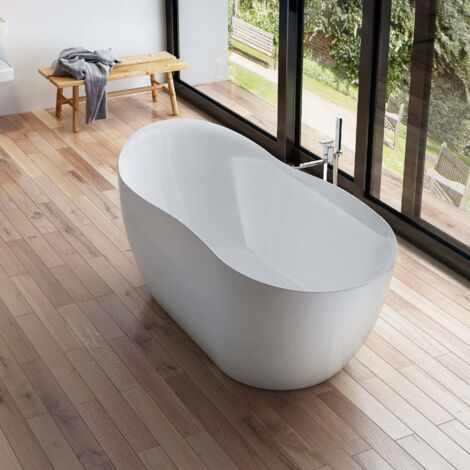 Vasca freestanding - Rivage 172 blanche -  Bianco - xxcm, by SPALINA