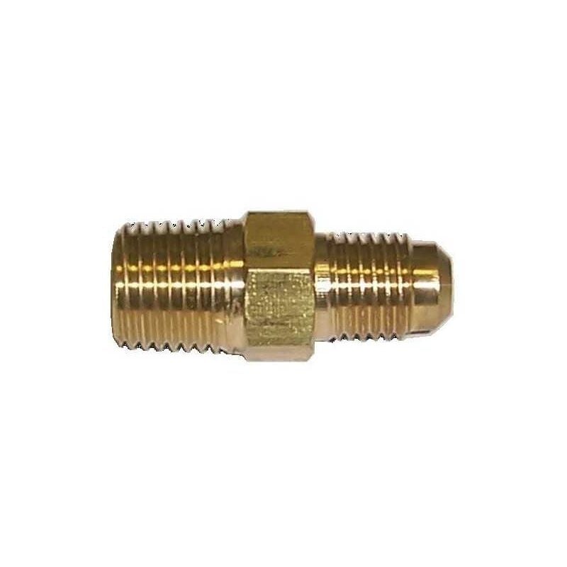 Adaptateur mâle, filetage NPT 1/4 pour tuyau de 1/4-1/2 de