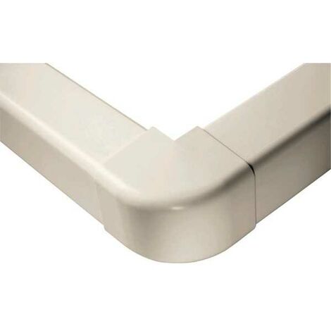 Pack de 9 extérieurs d'angle 90° 80 mm blanc pur