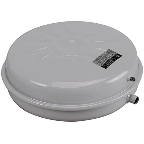 Vase d'expansion chauffage fermé circulaire plat - 10 Litres - Série 541 - 3/4" (20/27) Mâle - Thermador (1/2)