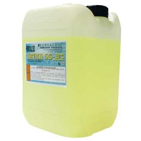 Antigel pour panneaux solaires 10L – Protection jusqu'à -20°C – Liquide prêt à l'emploi – Détecteur de fuites inclus – Euroacque