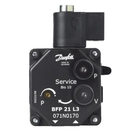 Pompe fioul Danfoss BFP 21 L3 avec 1 sortie gicleur à droite