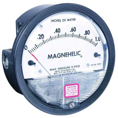 Manomètre Magnehelic 2000-250PA