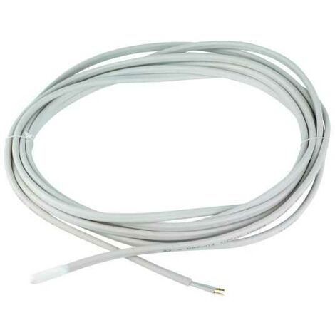 Cordon antigel chauffant 4m – Tension 230V – Puissance 160W pour tuyauterie d'écoulement – Température -70°C à 200°C – Climaconcept