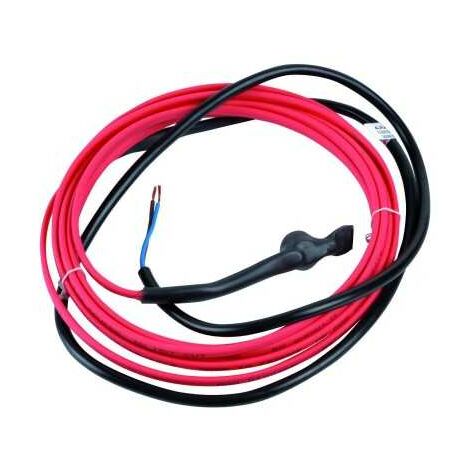 Cordon chauffant antigel 1m – Thermostat intégré régule à 5 °C – Puissance 30 W/m pour dégivrage efficace – Compatible pompes à chaleur – Climaconcept