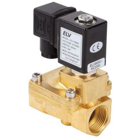 Electrovanne bronze 1''1/4 NF action indirecte (1/2)