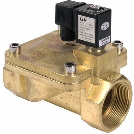 Electrovanne normalement fermée à action indirecte F11/4 - Regelav