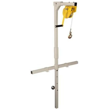 Outil De Levage Pour Installation De Climatiseur, Support De Levage + Treuil Manuel, Grue De