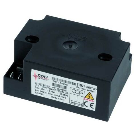 Transformateur d'allumage fioul type TRK1-30C