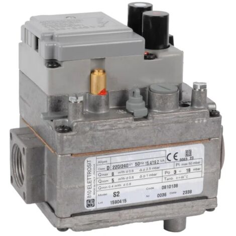 Bloc vanne gaz Eletrosit 0810138