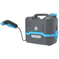 Easyclim – Pulvérisateur compact sur batterie 12V – Réservoir 8L amovible – Pression max 7 bars – Flexible 3.25m pour nettoyage climatisation
