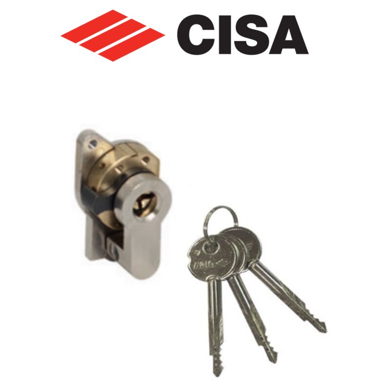 Cilindro con chiave a spillo lunga Cisa art. 0240011