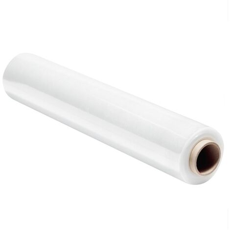 STI Film Estensibile Trasparente manuale pellicola 1 rotolo 2.2kg 500mm 23 my micron bobina fascia pallet