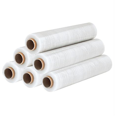STI Film Estensibile Trasparente manuale pellicola 6 rotolo 2.2kg 500mm 23 my micron bobina fascia pallet