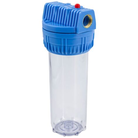 Portafiltro Acqua Singolo 10” 3/4” porta in Ottone STI