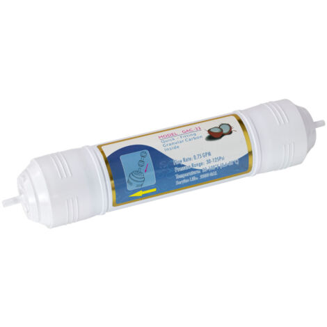 Cartuccia Filtro a Carboni Attivi in Granuli GAC33 attacco fast da 1/4” STI