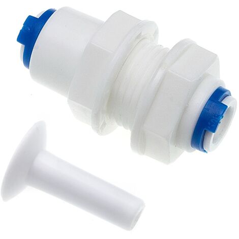 Connettore Manicotto Passante Fast 1/4” F – Fast 1/4” F Diametro vite 16,5mm STI (1/2)