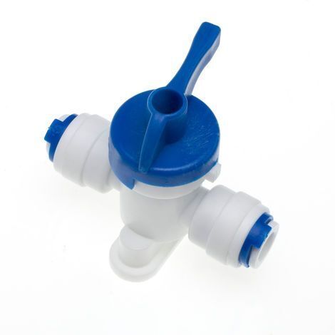 Valvola PVC a Sfera Dritta IN Fast 1/4” F – OUT Fast 1/4” F STI